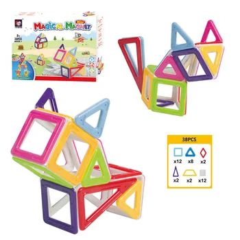 Nieuwe big size 158 stks magnetische bouwstenen speelgoed bouw model diy 3d magnetische designer onderwijs bricks speelgoed voor kinderen