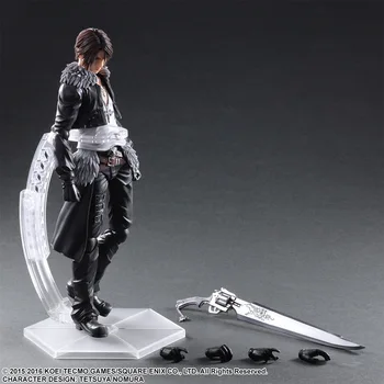 Play Arts Kai FINAL FANTASY DISSIDIA Squall Leonhart PVC Action Figure Collectible Model Speelgoed 25 cm