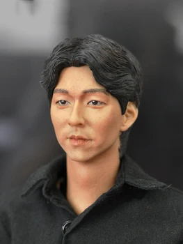 MAK 1:6 Schaal Mannelijke Hoofd Beeldhouwen Zuid-korea Acteur Gong Yoo Hoofd Carving voor 12 inches Lichaam Figuren
