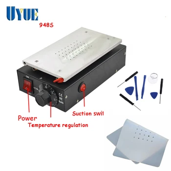 Nieuwste ingebouwde pomp vacuüm uyue 948 s lcd separator machine scherm reparatie machine kit voor iphone voor samsung