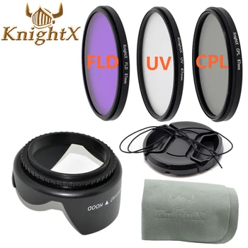 Knightx 49 52 55 58 67mm lens uv cpl fld ster close up filter set voor nikon d600 d3200 d3100 d7000 d5100 d80 d300s dslr Camera