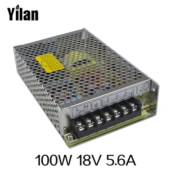 100 W 18 V 5.6A Kleine Volume Single Output stroomvoorziening voor LED Strip licht MS-100-18