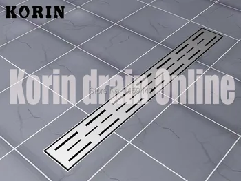 800mm "Lijn" Style Rvs 304 Linear Douche Drain, verticale Afvoer, Floor Afval, lange afvoerputje, douche kanaal