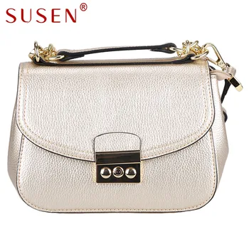SUSEN 4206 Hoge Kwaliteit Vrouwen Messenger Bags Crossbody voor Vrouwen Luxe Lederen Schoudertas