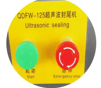 QDFM-125 ultrasone zachte buis, pijp sluitmachine (220 V, 50 HZ)
