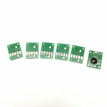 6 kleur arc chip voor canon pgi-570 cli-571 pgi 570 cli 571 cartridge chip voor canon pixma mg5750/mg5751/mg5752/mg5753/mg6850