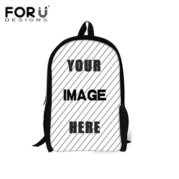 Forudesigns aangepaste cool afdrukken rugzak voor kinderen hoge basisschool student kids bagpack tiener jongens girly bookbags