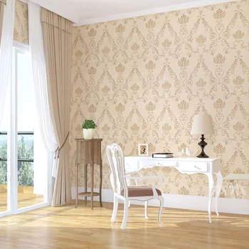 PAYSOTA European Style 3D Wallpaper Bedroom Living Room Decorated Wall Paper Roll