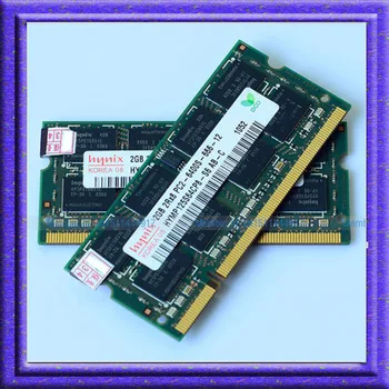 Hynix 4 GB 2x2 GB PC2-6400S DDR2-800 800 Mhz 200pin DDR2 Laptop Geheugen pc2 6400 800 MHZ Notebook Module SODIMM 4G RAM Gratis verzending