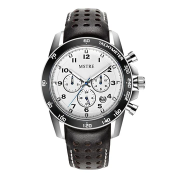 Merk Business Horloge Heren Lederen Band Sport Horloge Luxe Automatische Mechanische Horloge Mannen Waterdichte Reloj Montre Homme