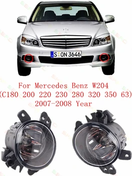 Voor mercedes-benz W204 C180/200/220/230/280/320/350/63 2007-2013 LAMPEN Mistlampen auto styling Ronde