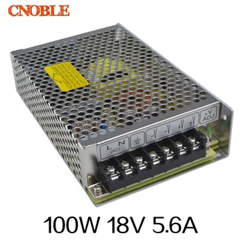 S-100-18 100 W 18 V 5.6A Kleine Volume Single Output stroomvoorziening voor LED Strip licht