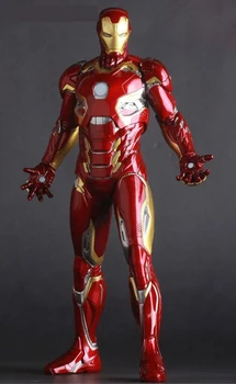 Iron Man Mark XLV MK45 1/6 schaal painted PVC Action Figure Collectible Model Toy 12 "30 cm KT2273