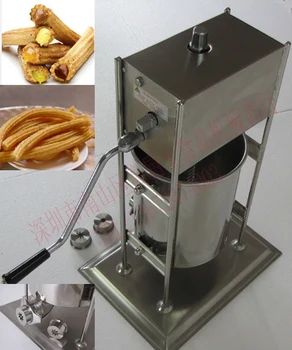 Gratis verzending ~ 8 L Spanje churro machine spanje donut machine Latin fruit maker