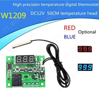 W1209 DC 12 V warmte koele temp thermostaat temperatuur switch temperatuurregelaar thermometer 50 CM thermo controller
