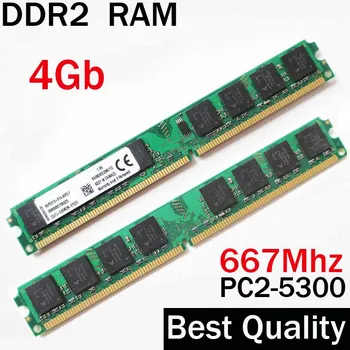 1 gb 2 gb 4 gb ram ddr2 667 ddr2 800 mhz ddr2 ram 4 gb/voor amd-voor alle memoria ram PC PC2 5300/ddr 2 4 Gb geheugen RAM PC2-5300