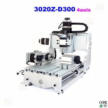 4 axis cnc graveren machine 3020Z-D300 300 W mini cnc freesmachine hoge kwaliteit