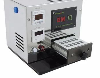(110 V 60 HZ) Pro Mini handleiding Blister Maker BM-III, aluminium-plastic blister verpakking machine (Kan Ondersteuning Aanpassen)