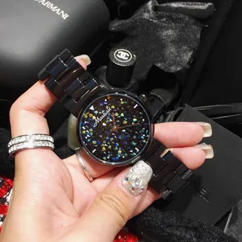 Top Kwaliteit Vrouwen Horloges Luxe Staal Volledige Strass Horloge Lady Crystal Jurk Horloges Goud Vrouwelijke Quartz Horloge relojes