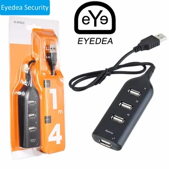 Eyedea USB 2.0 High Speed 4 Port Splitter Hub Adapter Voor pc draadloze wifi video surveillance cctv beveiligingssysteem ahd dvr nvr