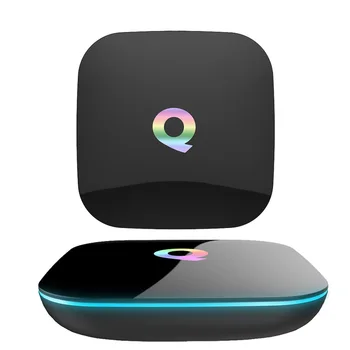 OTHA Q-BOX Android TV Box S905X Quad Core UHD 4 K H.265 KODI Miracast Airplay 2.4G 5G WiFi Bluetooth 4.0 Mediaspeler Set TV Box