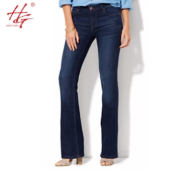 B13 hg merk bell bottom jeans vrouwen flare pant vrouwelijke brede been jeans dames big size overschat taille broek blauw jeans