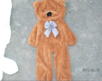 Groothandel fabriek prijs! 3 kleuren lege 160 cm teddybeer speelgoed huid knuffels & knuffels jas gratis verzending