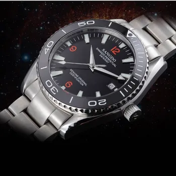 40mm sangdo horloge saffier spiegel waterdichte zhang0264b e horloge 2016 fashion