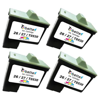 4PK, inktpatronen voor lexmark 27 printer i3 z13 z23 z25 z33 z35 Z513 Z515 Z517 Z615 Z617 X74 X75 X1100 X1150 X2250 X1195 X1290