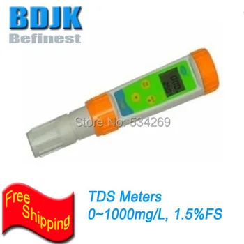 0 ~ 1000 mg/L Digitale TDS Meter met Temperatuur Display TDS Meting Gratis Verzending