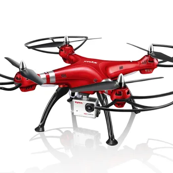 Syma professionele uav x8hg 2.4g 4ch 6-assige gyroscoop rc quadcopter Afstandsbediening Drone 1080 P HD Camera Rode Kids Volwassenen Speelgoed Gift