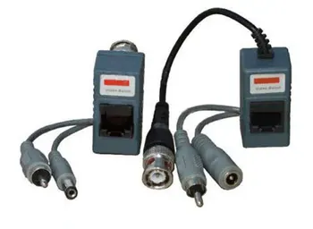 Power Video Balun UTP Netwerk Transceiver twisted-pair Balun BNC voor CCTV Camera