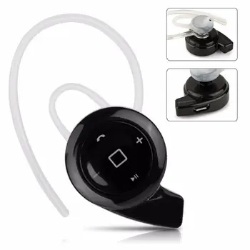 Zwart stereo headset bluetooth oortelefoon mini draadloze bluetooth handenvrij voor iphone samsung gratis verzending 2016 hot