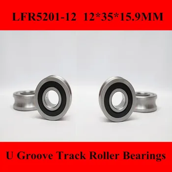 Gratis Verzending 12 MM track LFR5201-12 NPP LFR5201 R5201-12 2RS Groove Track Rollagers 12*35*15.9mm