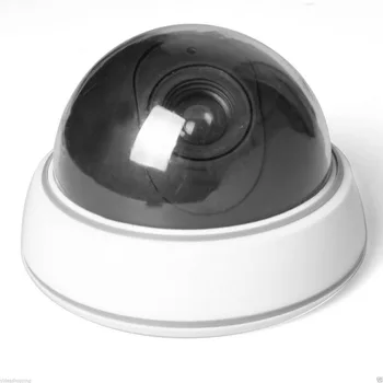 Veilig thuis Camera Outdoor Indoor Rode LED Knipperlicht Wit Dummy Dome Cctv Camera Cam