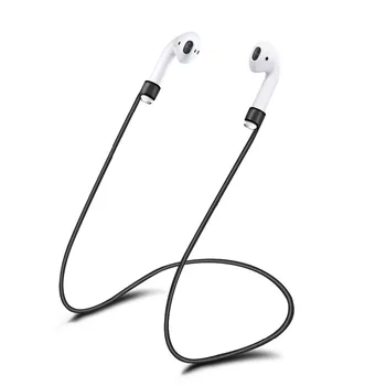 Voor Apple Airpods Hoofdtelefoon Anti Verloren Strap Loop String Rope voor Air Pods Bluetooth Oortelefoon Siliconen Kabel Koord Accessoires
