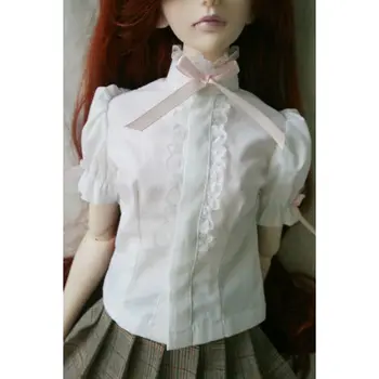 [Wamami] 05 # witte kleren shirt/blouse 1/3 sd dod bjd dollfie