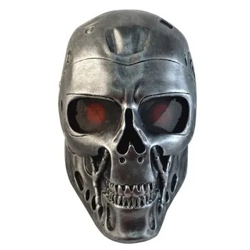 Terminator Volgelaatsmasker schedel masker Airsoft Paintball Maskerade halloween Cosplay Movie Prop Realistische horror masker