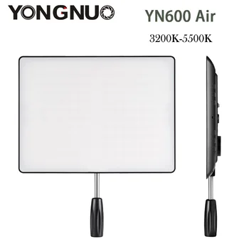 Yongnuo yn600 air 3200 k-5500 k led video light 192 led lamp lichten fotografische verlichting voor fotostudio dslr camera camcorder