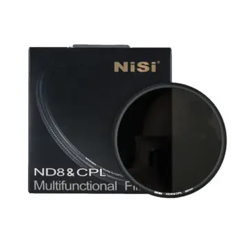 Nisi 86mm combinatie nd8 & cpl ultra dunne filter circulaire polarisator nd camera lens gratis verzending voor canon nikon pentax