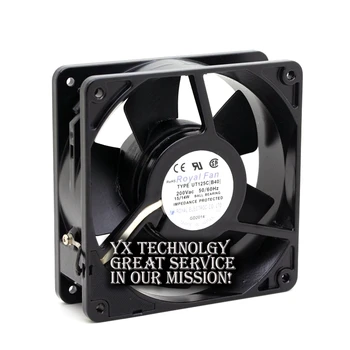 Nieuwe UT125C [B40] 12038 200 V 15/14 W alle metalen ventilator voor Koninklijke Fan 120 * 120*38mm