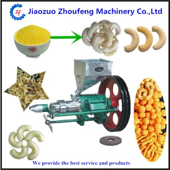 Gepofte maïs rijst snacks voedsel extruder snacks machine ZF