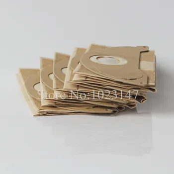 5 stuks/partij stofzuiger filter zakken papieren stofzak vervanging voor karcher 1.629-558.0 A2074 WD2200 S2500 serie