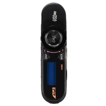 16 GB USB Lcd-scherm Flash Drive Ondersteuning Tf-kaart Slot Mp3-speler Muziek FM Radio en Oortelefoon Hot Koop