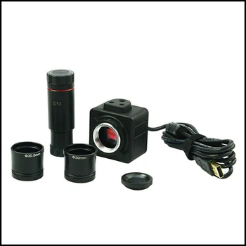 5MP USB Digitale Microscoop Elektronische Oculair Camera Beeld Video Saving/Adapter voor Stereo Biologische Microscoop