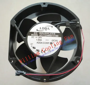 Nieuwe originele adda ad17224mb5151m0 dc24v 1.65a 2 lijnen inverter coolling fan