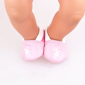 Nieuwe roze schoenen fit 43 cm Baby Born zapf, kinderen e Verjaardagscadeau.
