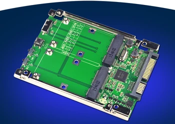 2.5 "SATA3.0 6G/USB3.0 2 Poort mSATA Adapter Raid-kaart Ondersteuning RAID 0 1 JBOD