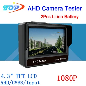 4.3 inch tft lcd monitor kleur twee in one1080p/960 p/720 p/d1 ahd cctv camera tester test ping