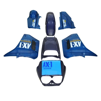 Abs plastic kuip cowl carrosserie kit set voor honda NX250 AX-1 sport traverse blauw nieuwe